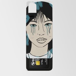 Portrait | TEARS| minimal Android Card Case