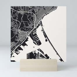 Map Series // Duluth MN Mini Art Print