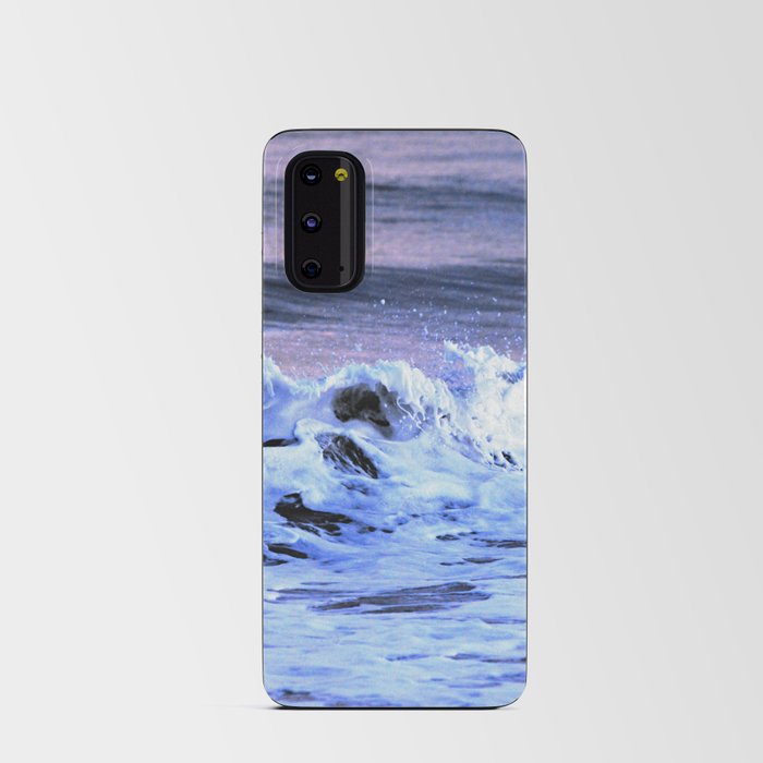 Ocean Waves Against Sunset Sky Android Card Case