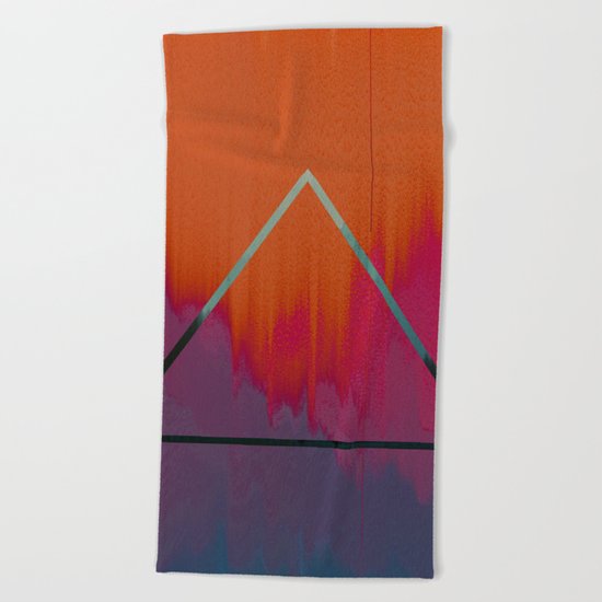 Clear as Day Beach Towel