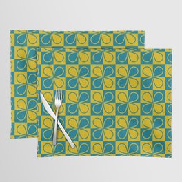 Bearberry Checkerboard (Blue) Placemat