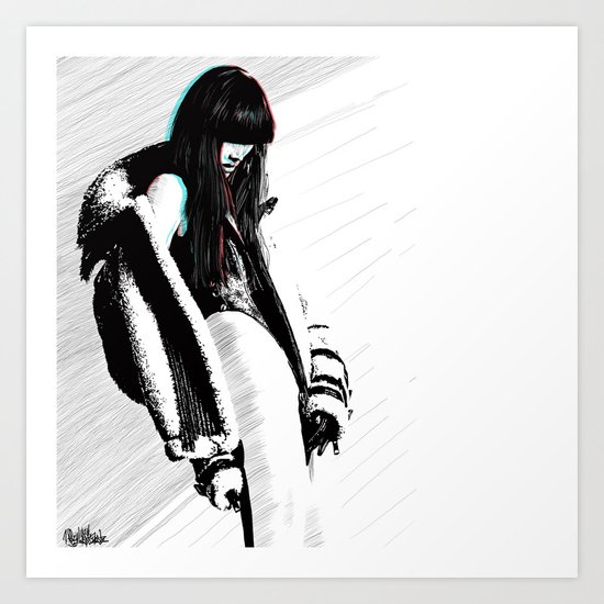 Three These Art Print
