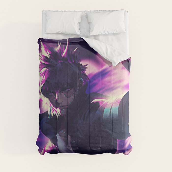 MIDORIYA IZUKU / DEKU MY HERO ACADEMIA Comforter by Tanisha Burch