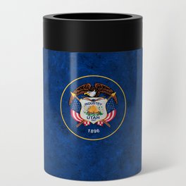 State Flag of Utah US Flags Standard Banner Can Cooler