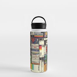 Cassettes, VHS & Video Games Water Bottle