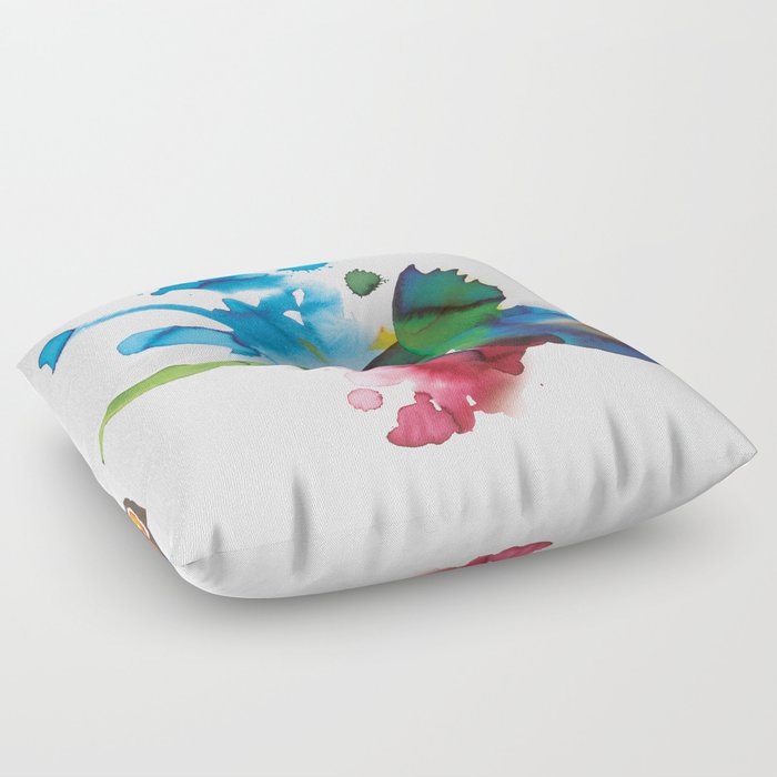 COLORFUL FISH 2 Floor Pillow