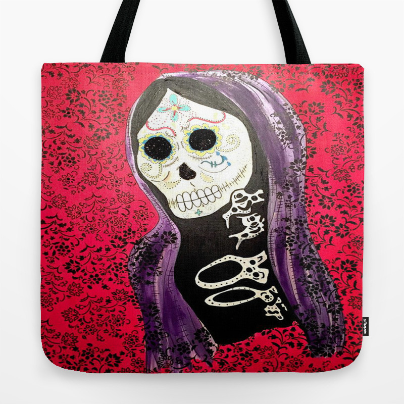 Day Of The Dead Dia De Los Muertos Painting Art Skull Sugar Skull
