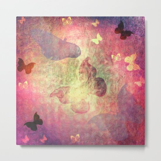 Flutter Dreams II Metal Print