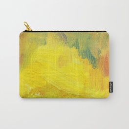 yellow abstract texture aol paind. hand drawn testure Carry-All Pouch | Acrylic, Homedecor, Artwork, Brush, Artistic, Color, Canvas, Handdrawn, Background, Colorful 