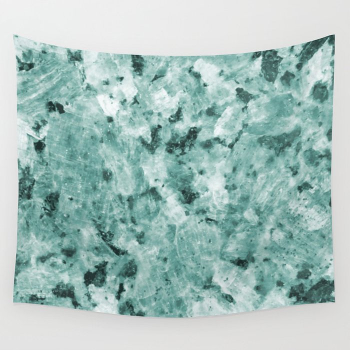Mint Green Crystal Marble Wall Tapestry By Naturemagick Society6