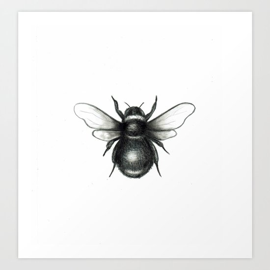 Bumblebee Art Print