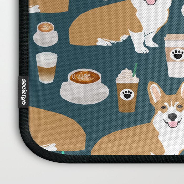 corgi coffee print corgi coffee pillow corgi iphone case corgi dog