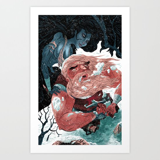 Viking Art Print