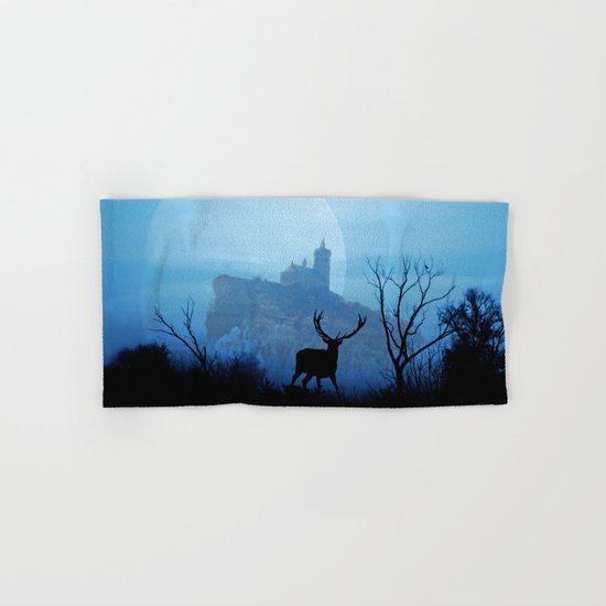Stag moon Hand & Bath Towel