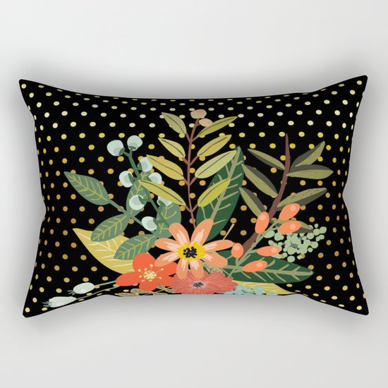 Flowers Bouquet #9 Rectangular Pillow