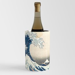 The Great Wave Off Kanagawa by Katsushika Hokusai from the Series Thirty Six Views of Mount Fuji Wine Chiller