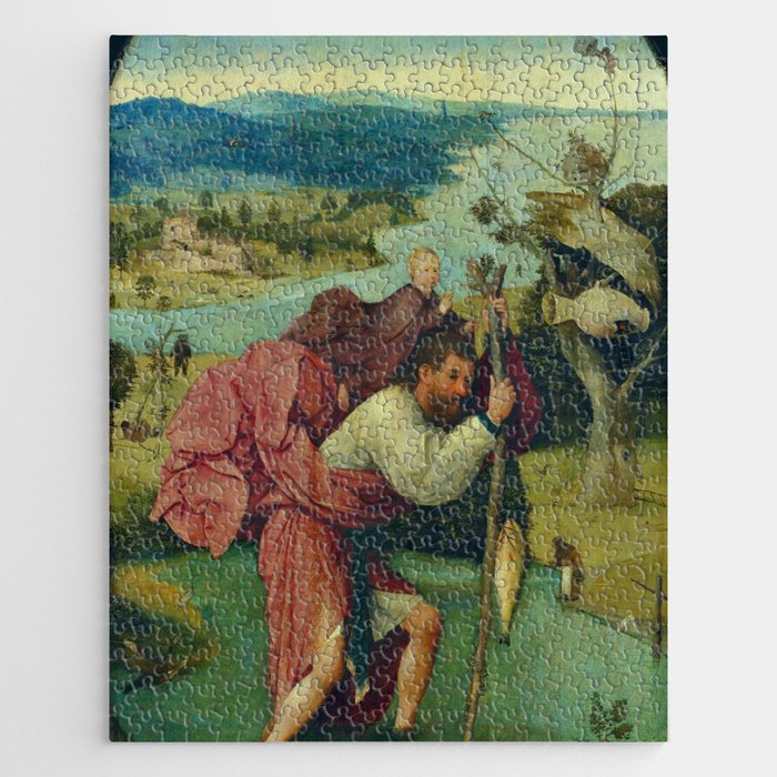 Hieronymus Bosch "Saint Christopher" Jigsaw Puzzle