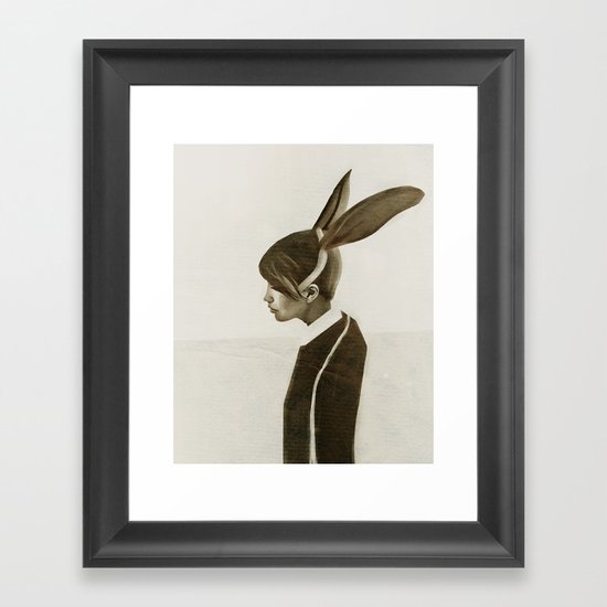 Rabbit Framed Art Print