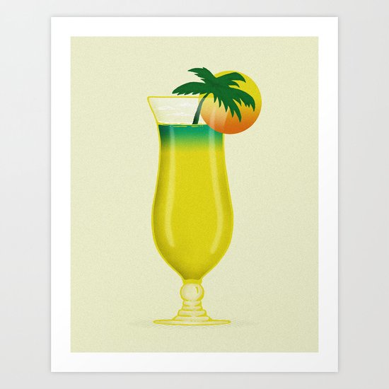 Garnish Sun Art Print