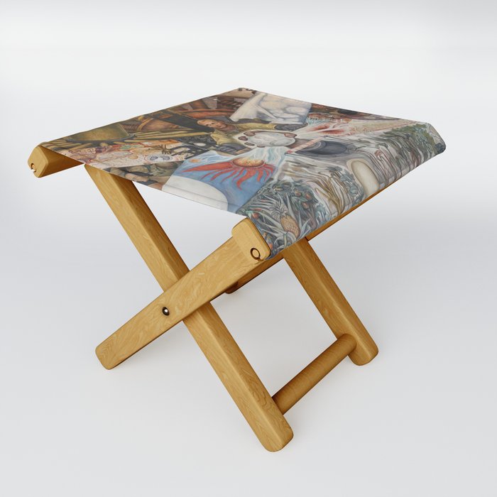 Diego Rivera Murals of the National Palace II Folding Stool