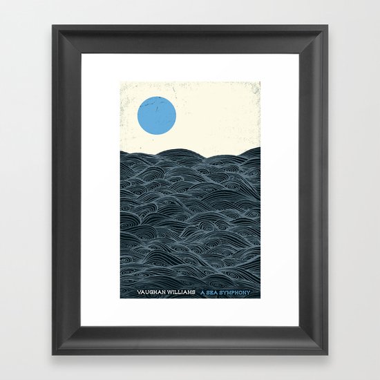 A Sea Symphony - Vaughan Williams Framed Art Print