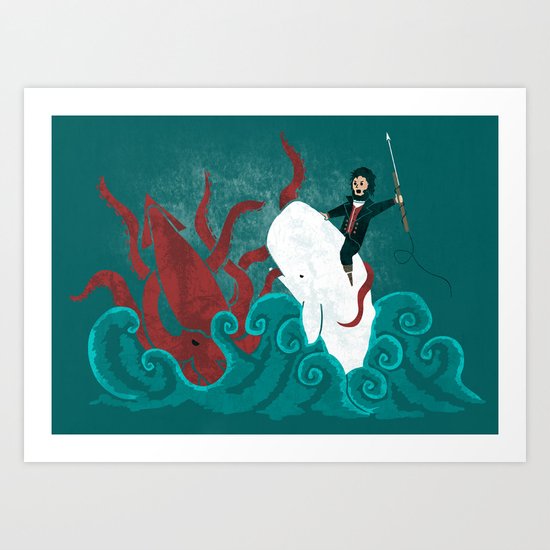 Dangerous Waters Art Print
