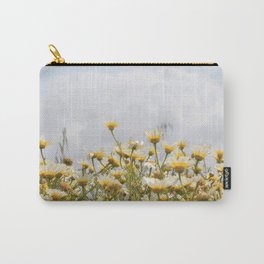 Garden of Daisy Flowers | Nature Photography in Portugal Art Print | Floral Summer Photo Carry-All Pouch