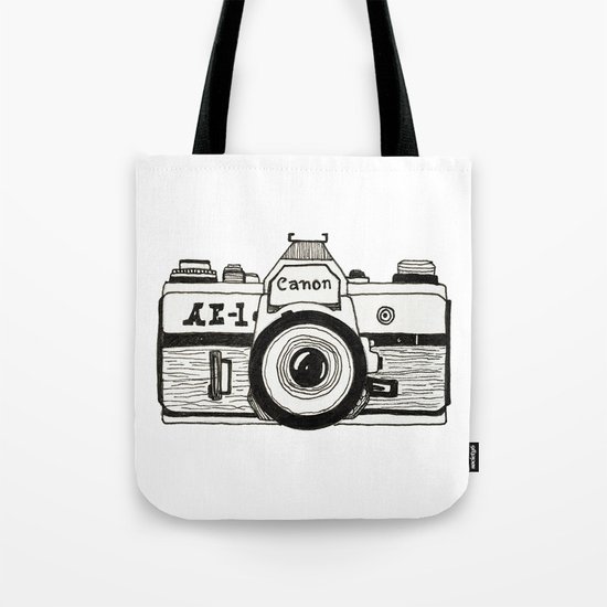 Camera Tote Bag