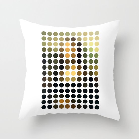 Mona Lisa Throw Pillow