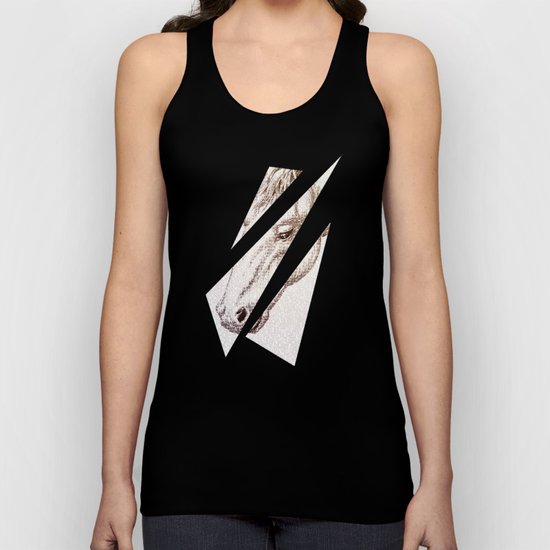 The Intellectual Horse Unisex Tank Top
