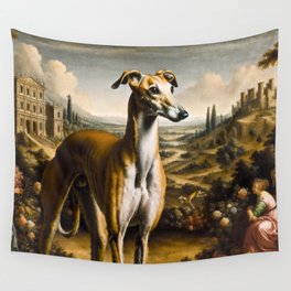 Renaissance Painting of Dog Wall Tapestry