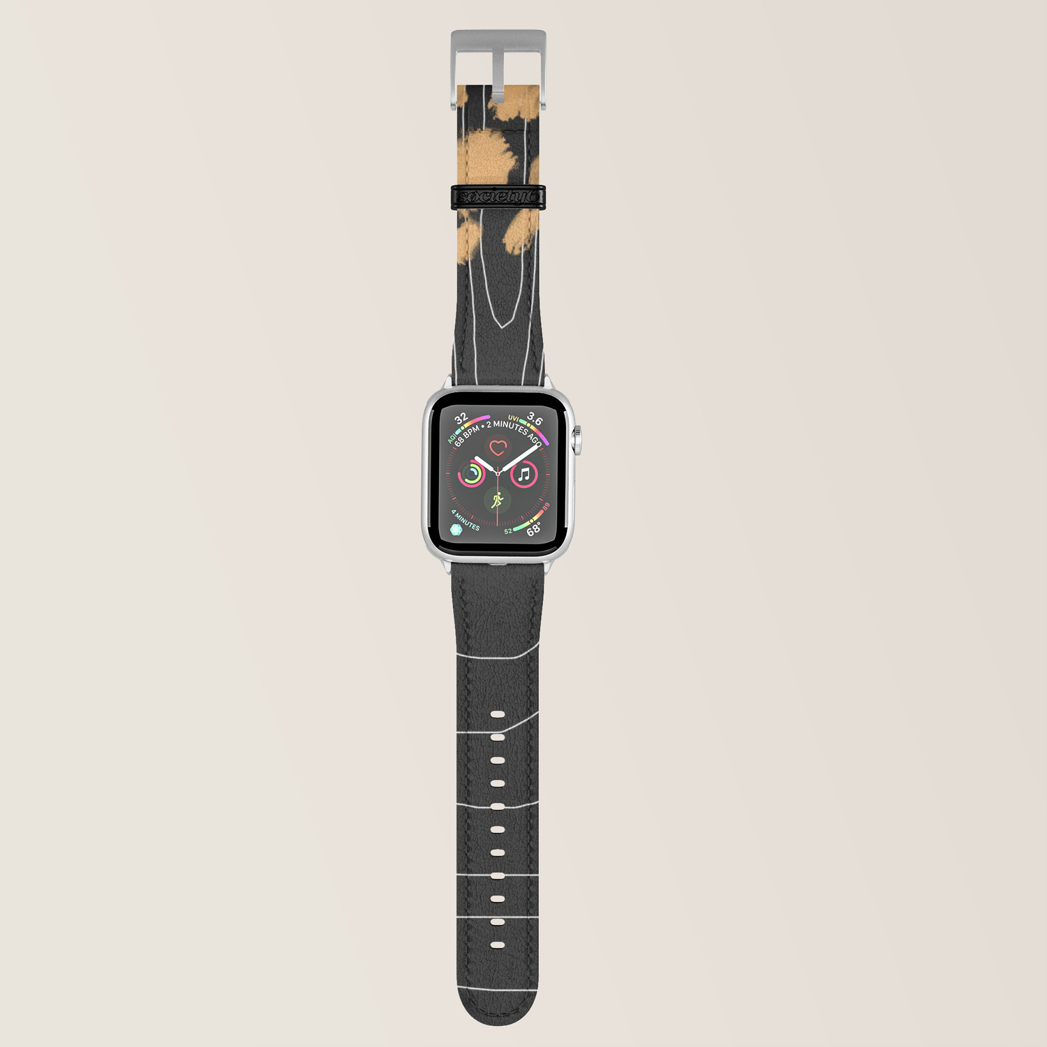 Black \u0026 Gold Apple Watch Band by Aleeya 