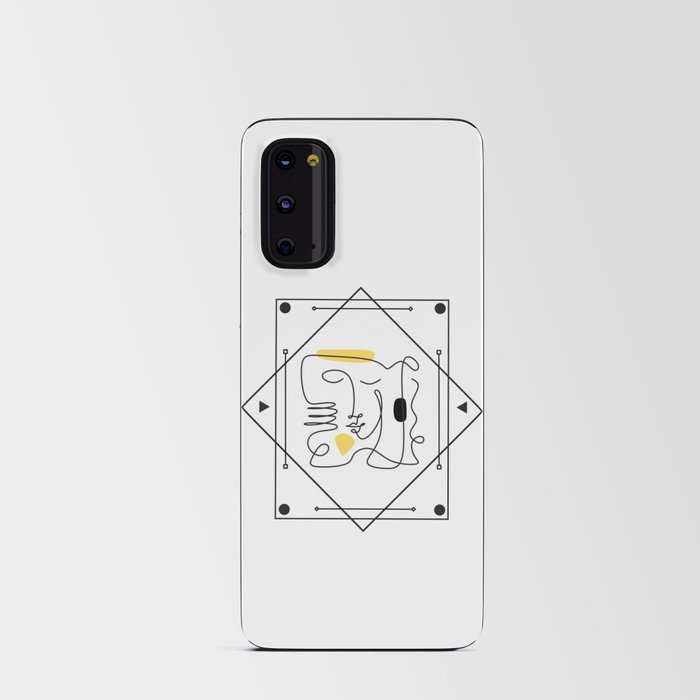 Minimalist Drawing Art Android Card Case