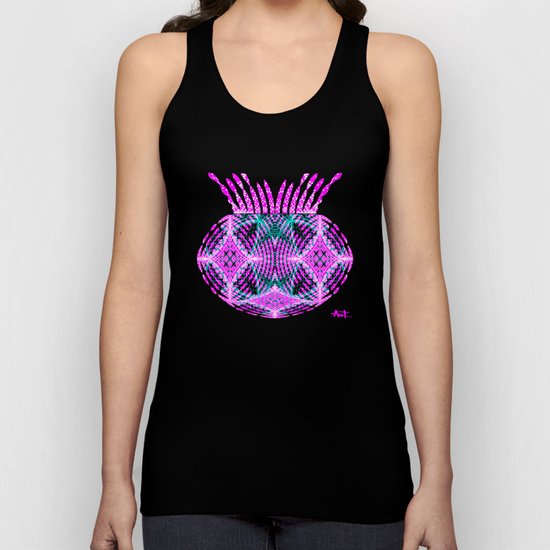 Selfie Psychedelic Unisex Tank Top