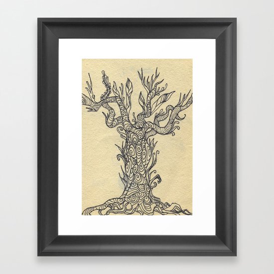 tree Framed Art Print