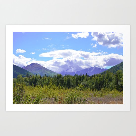 The Mountains Are Calling . . . II Art Print