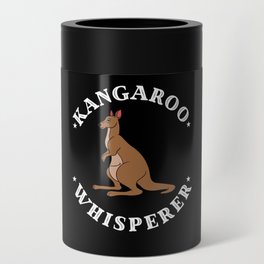 Kangaroo Red Australia Animal Funny Can Cooler