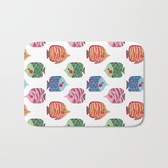 Butterflyfish Bath Mat