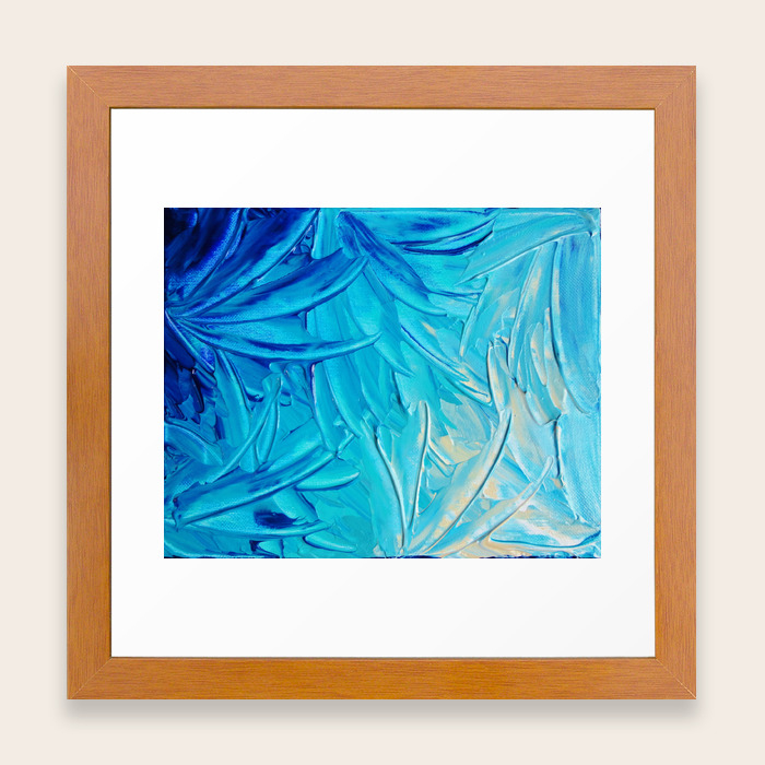 Water Flowers Beautiful Water Ocean Theme Shades Blue Floral