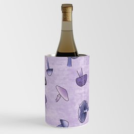 Joyful Purple Mushrooms Wine Chiller