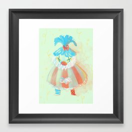 Cute Clown Framed Art Print