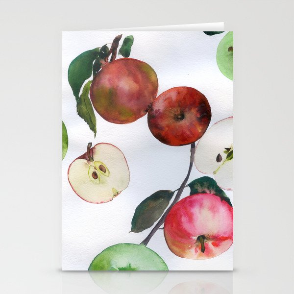 apples N.o 1 Stationery Cards