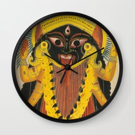Kali Goddess Vintage Wall Clock