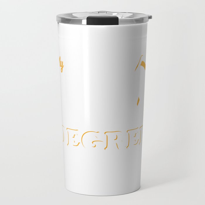 I Survived My Wife's Masters Degree, Funny Wife Graduation 2022 Travel Mug