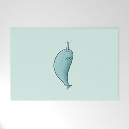 Happy Narwhal Welcome Mat
