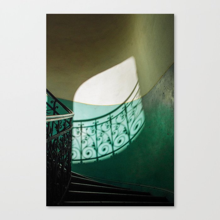 Budapest Stairs Canvas Print