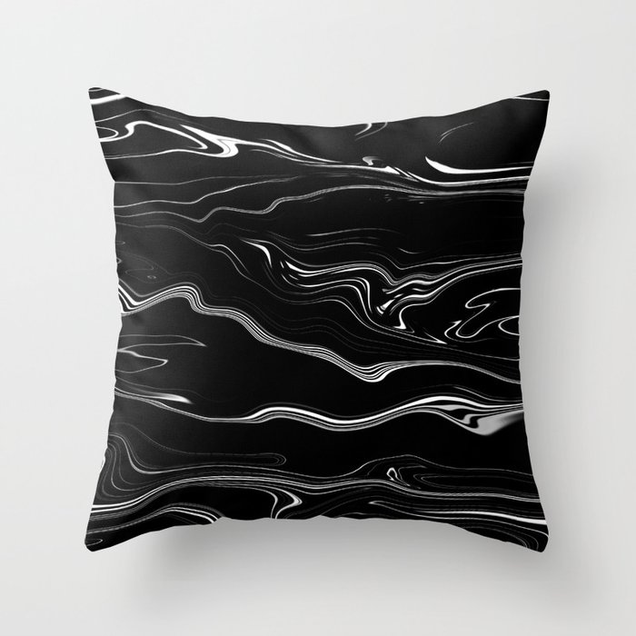 Black & White 15 Throw Pillow