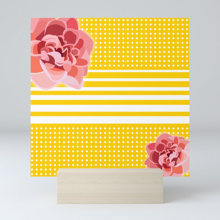 Joy Blossoms Mini Art Print