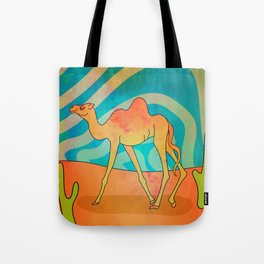 Trippy Camel Tote Bag