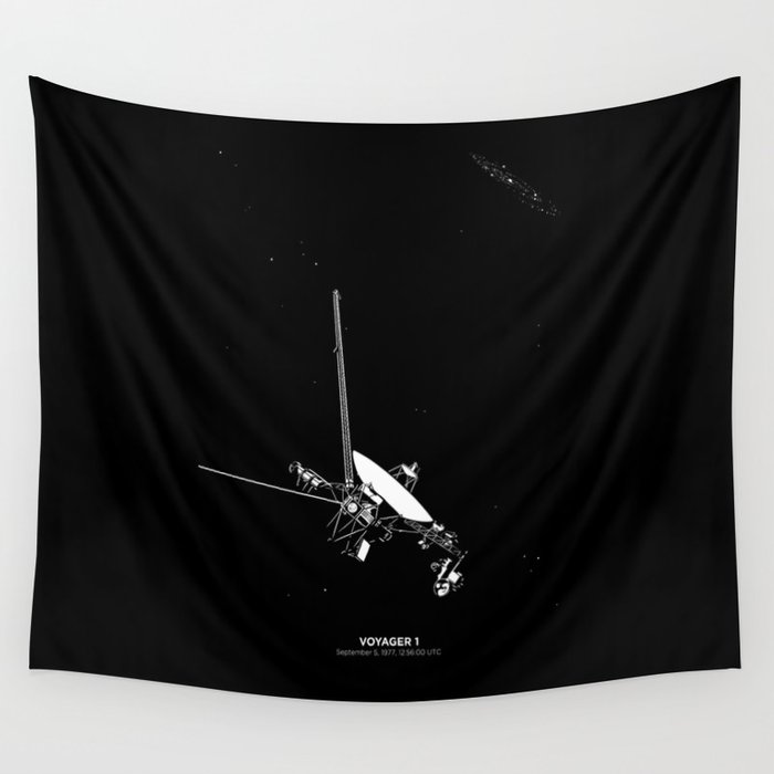 VOYAGER 1 Wall Tapestry